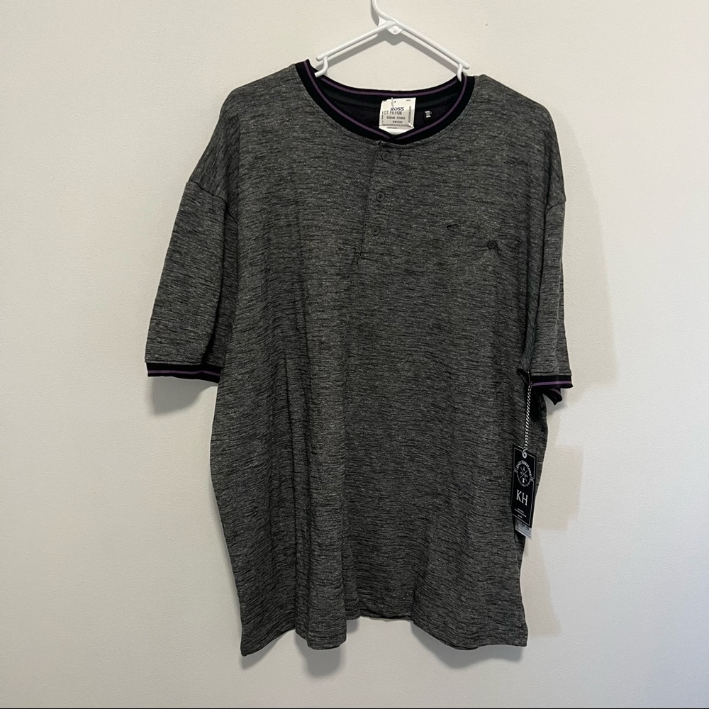 NWT knit hearitage mens shirt Sz 2XL